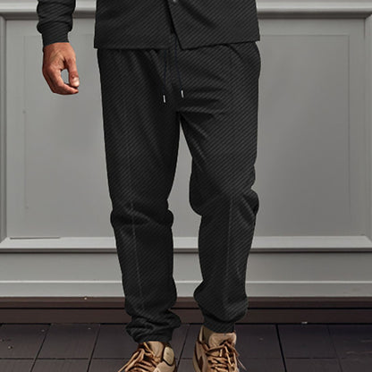 Märkesjoggingbyxor med elastisk midja och praktiska sidofickor Skorter