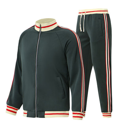 Men's sporty tracksuit with modern design and functional details Skorter