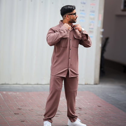 Men's utility shirt blouse with double breast pockets Skorter