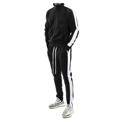 Men's sporty tracksuit with breathable properties and modern accents Skorter