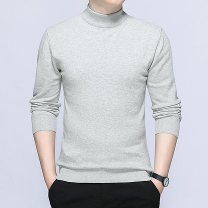 Men's stylish turtleneck sweater made of soft cotton blend Skorter