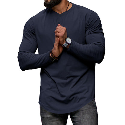Men's long-sleeve sports shirt with innovative breathable technology Skorter