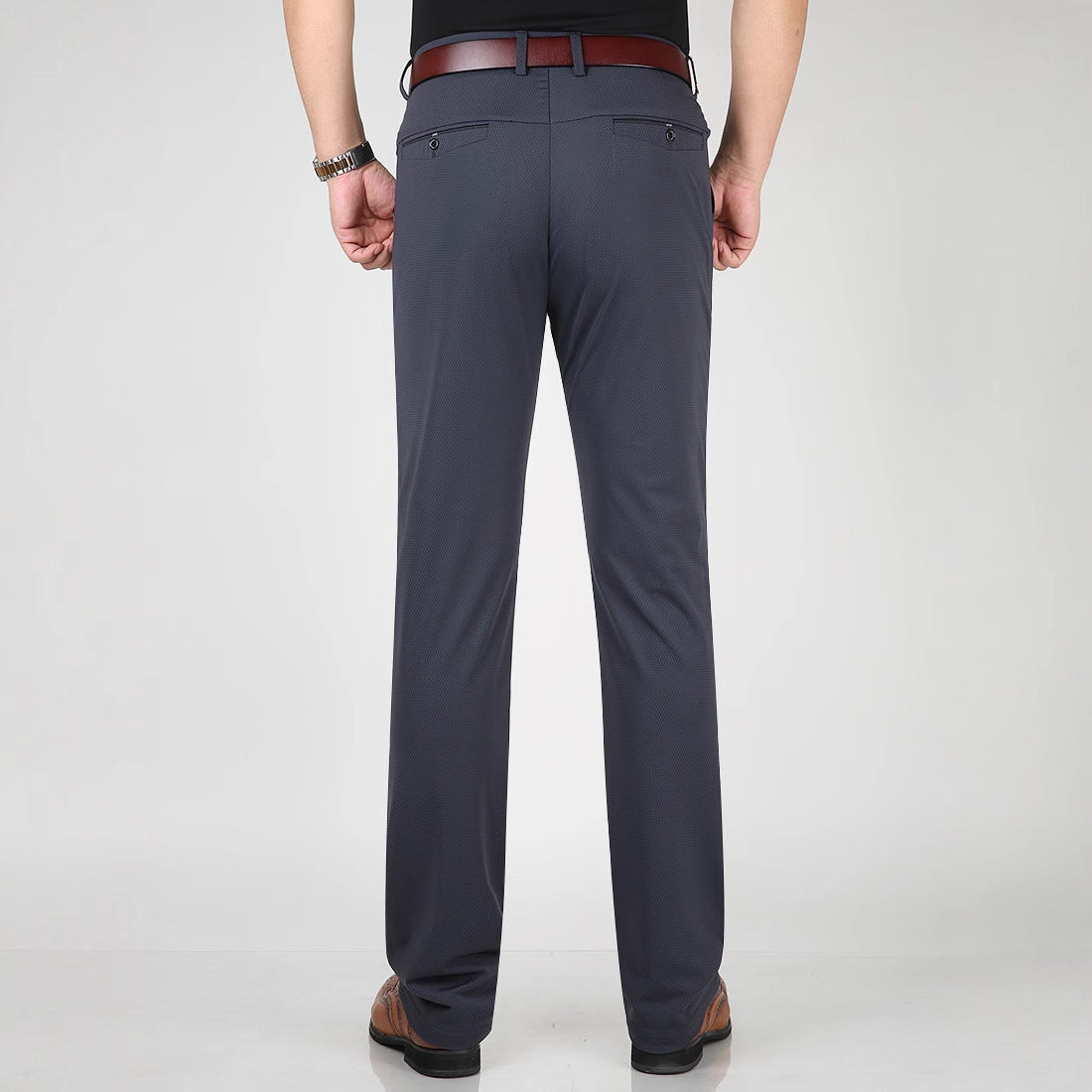 Men's formal chino pants with modern fit Skorter