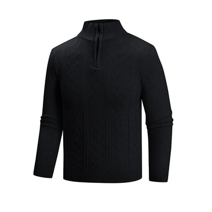 Men's sweater with high collar Skorter