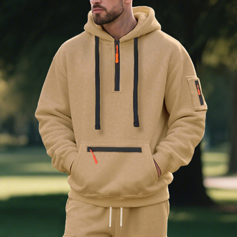 Men's Urban Multifunctional Hoodie Skorter