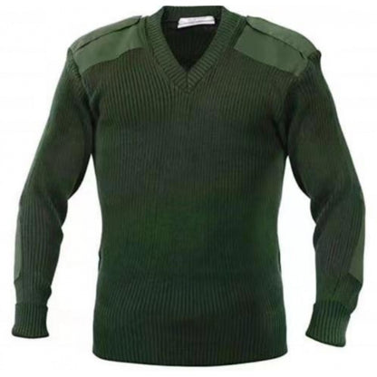 Men's textured knit top with shoulder details Skorter
