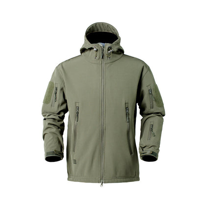 Men's tactical jacket with versatile zippered pockets and breathable material Skorter