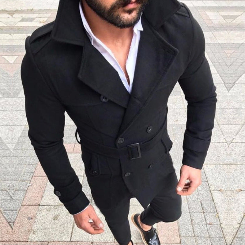Men's stylish, tailored designer coat Skorter