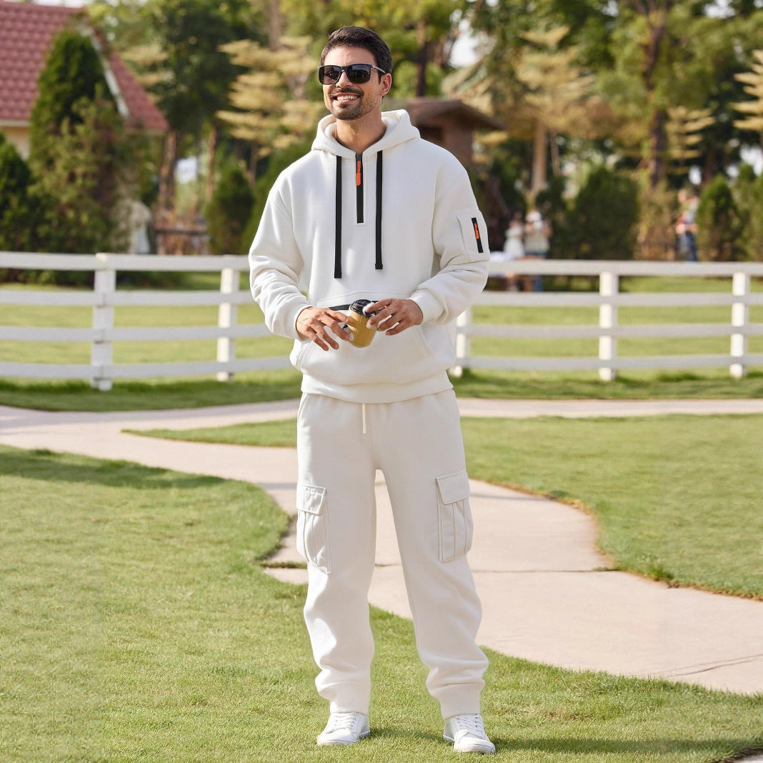 Men's tracksuit with practical pocket design Skorter
