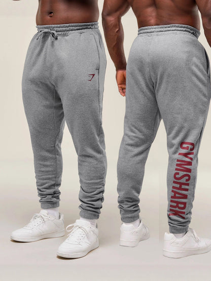 Men's Sporty Sweatpants with Elastic Waistband and Breathable Material Skorter
