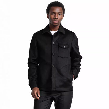 Men's wool jacket with practical chest pocket Skorter