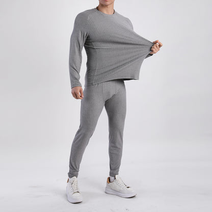 Men's thermal set with innovative heat insulation and moisture-wicking properties Skorter