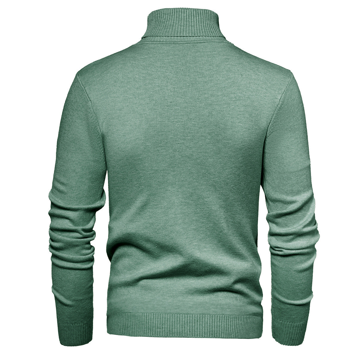 Men Timeless Turtleneck Sweater made of Soft Wool Skorter