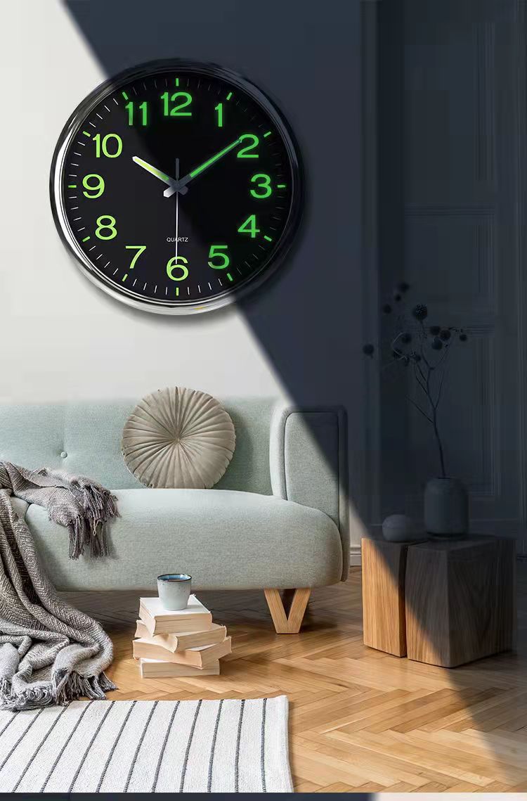 Skorter | Illuminating Classroom Silent Wall Clock 30 cm