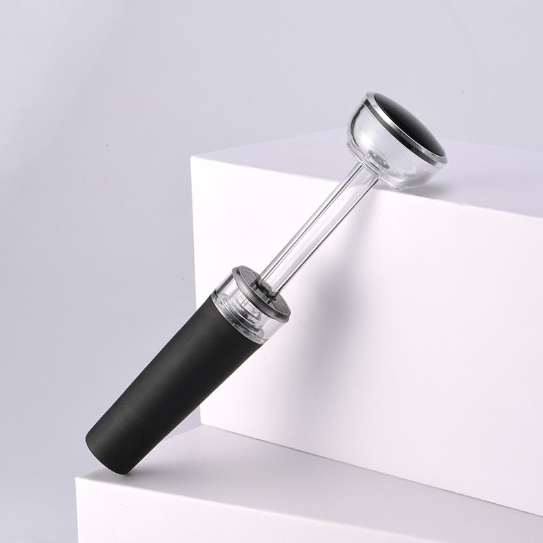 skorter | 2-In-1 Air Pressure Pump Wine Bottle Opener With Foil Cutter