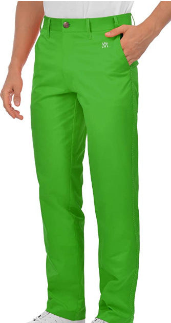 Men's Comfortable Summer Chinos with Side Pockets and Elastic Waistband Skorter