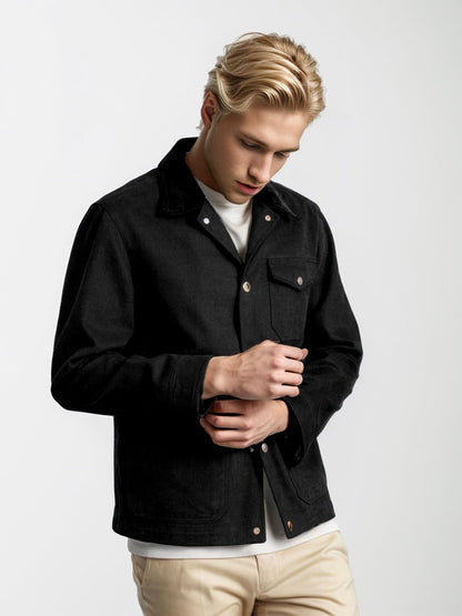 Men's timeless jacket with textured design Skorter