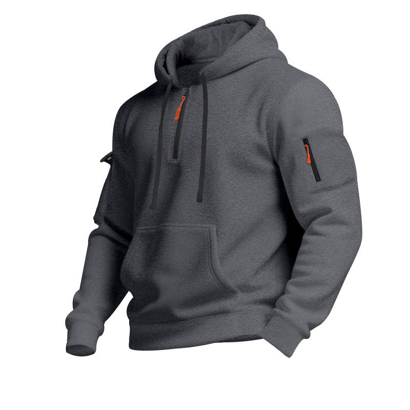 Men's sweatshirt with functional pockets Skorter