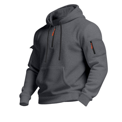 Men's sweatshirt with functional pockets Skorter