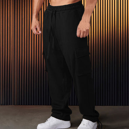 Men's cargo joggers with adjustable waistband and practical side pockets Skorter