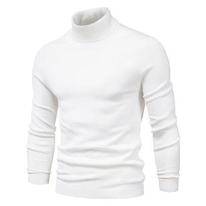 Men's turtleneck sweater made of finest wool Skorter