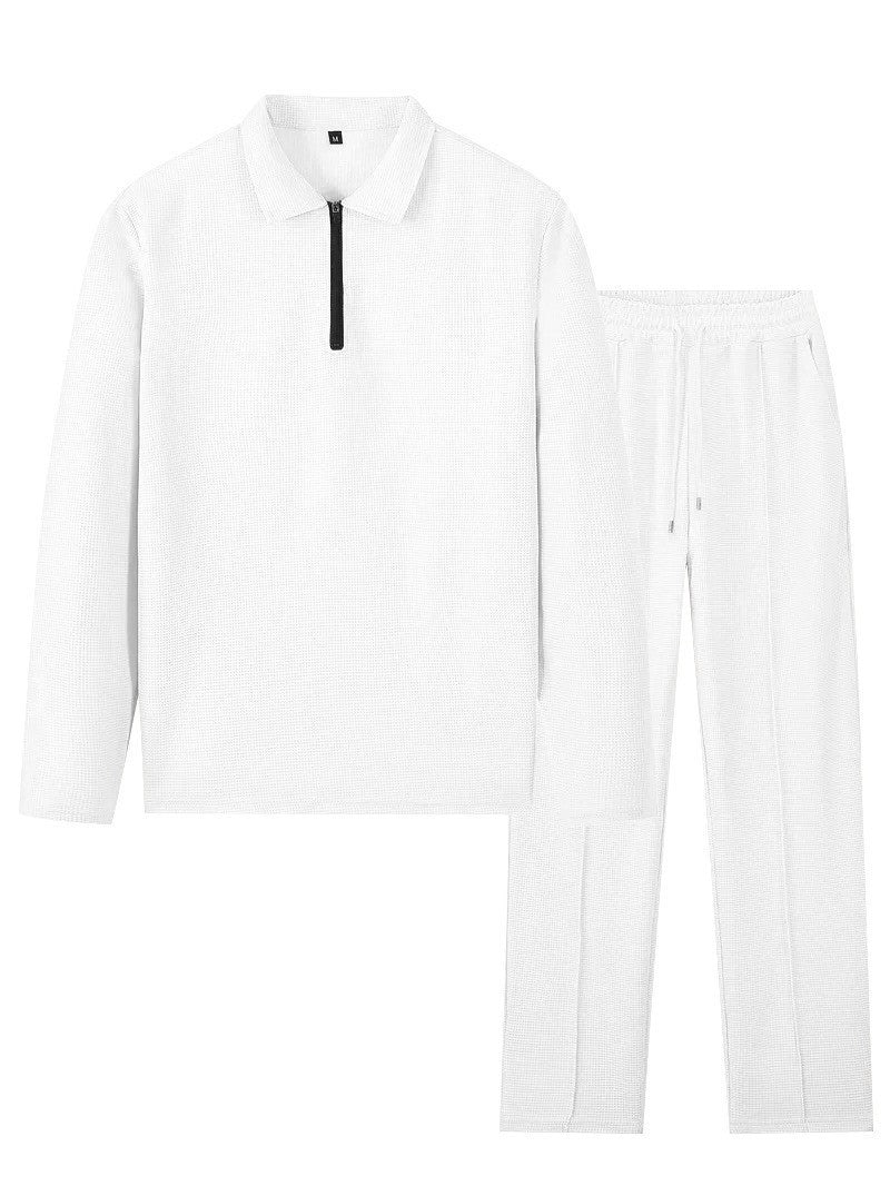 Men's sporty polo shirt and jogging pants set Skorter