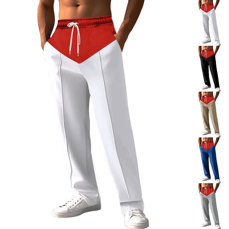 Men's stylish sweatpants with innovative cut and side pockets Skorter