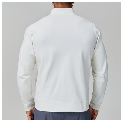 Men's Breathable Hybrid Jacket with High Collar Skorter