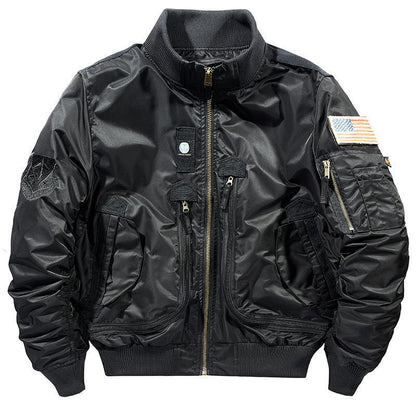 Men's stylish bomber jacket with versatile pockets Skorter