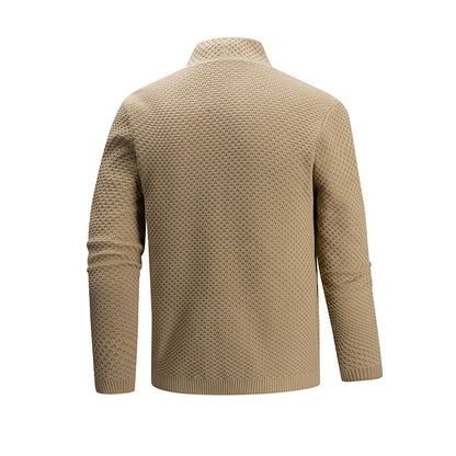 Herrkofta med modernt texturerat mönster och praktiska fickor Skorter