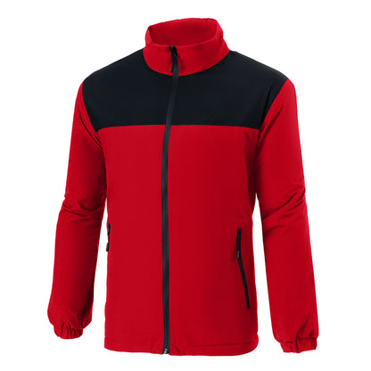 Men's transitional jacket with high collar and heat-insulating properties Skorter