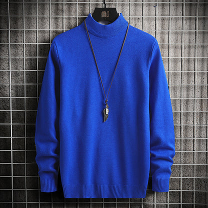 Men's turtleneck sweater made of soft knit quality Skorter