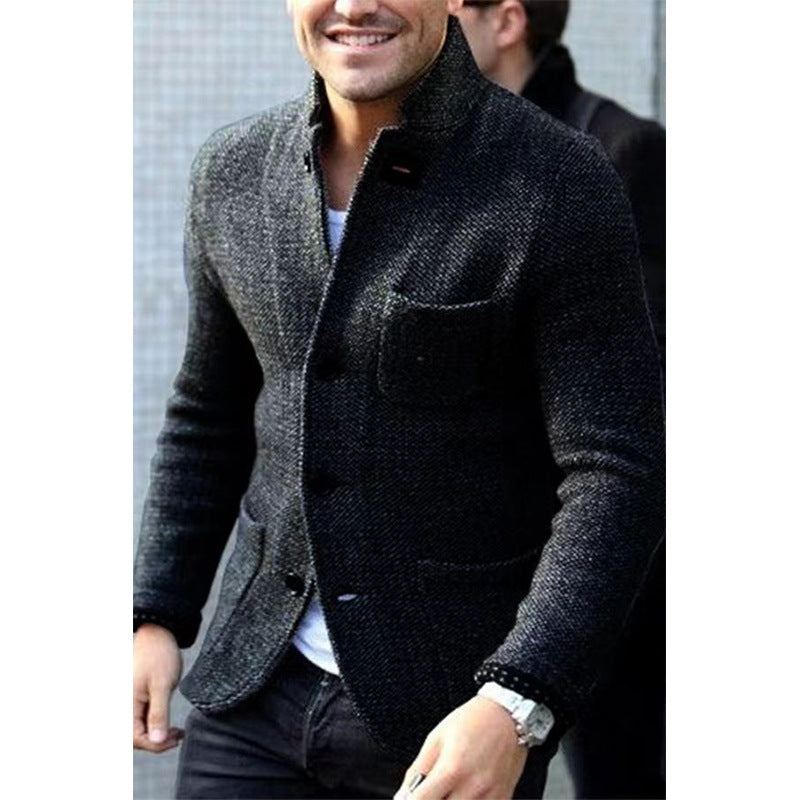 Men's Casual Chic Knit Blazer Skorter