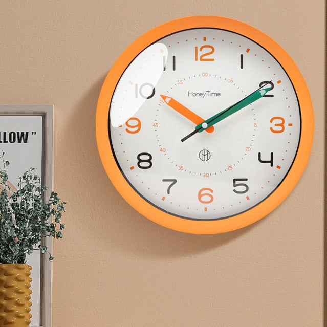 Skorter | Extremely Quiet Wall Clock for Children's Room