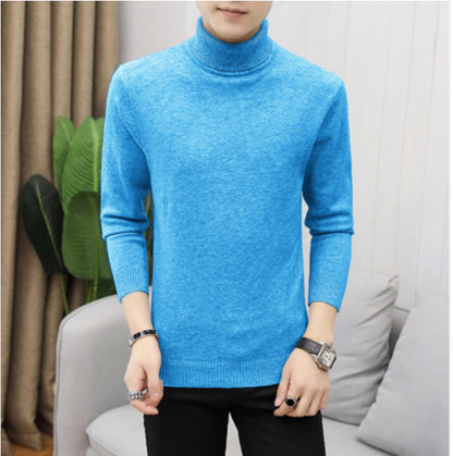 Men's turtleneck sweater made of high-quality cotton Skorter