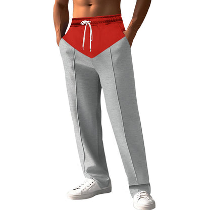 Men's stylish sweatpants with innovative cut and side pockets Skorter