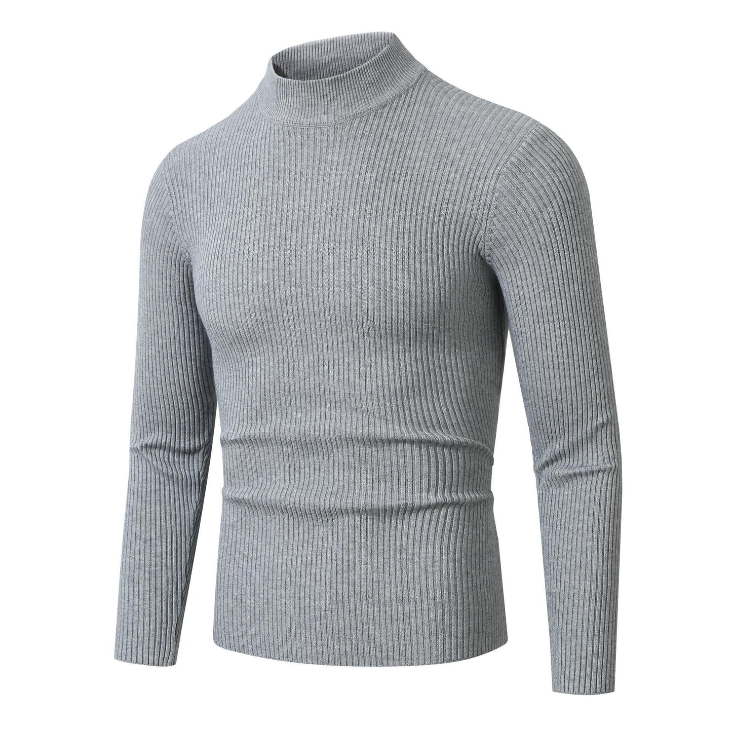 Men's stylish turtleneck sweater made of fine wool Skorter