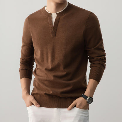 Men's watch strap with sporty design and multifunction hands Skorter