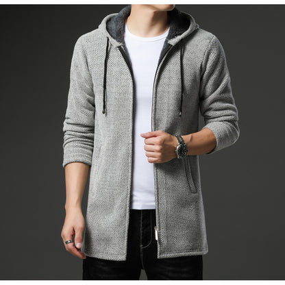 Men's urban leisure jacket with hood Skorter