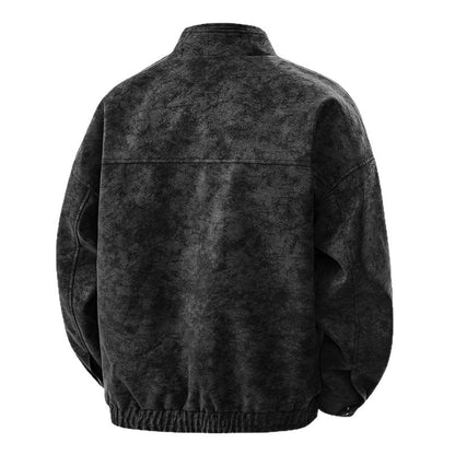 Men's transitional jacket with two chest pockets and high collar Skorter