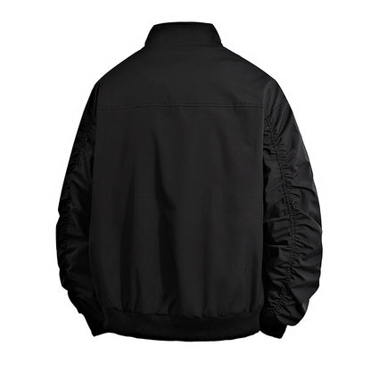 Men's transitional jacket with high collar and practical zip pockets Skorter