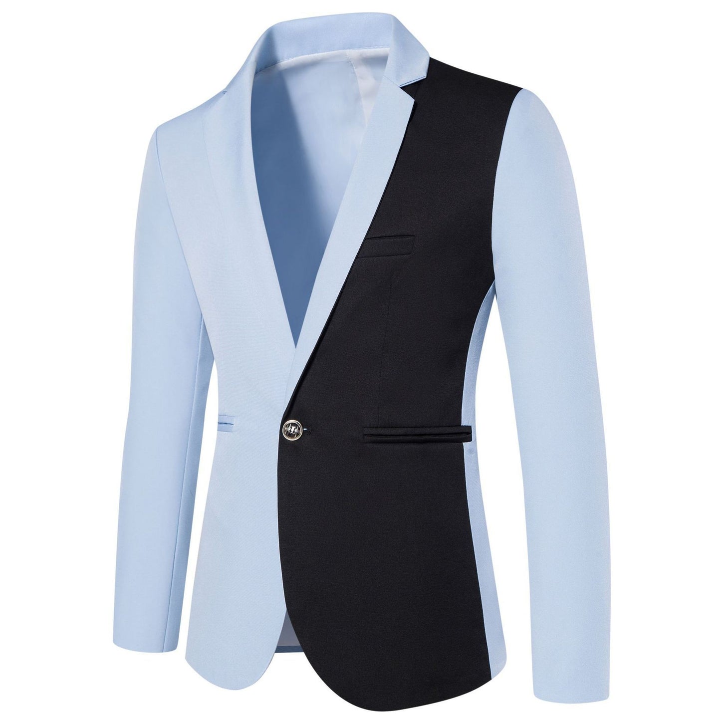 Men's stylish contrast blazer Skorter