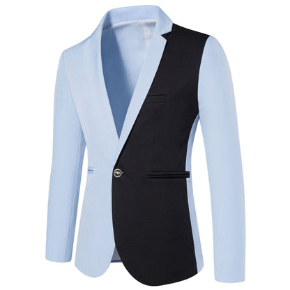 Men's stylish contrast blazer Skorter
