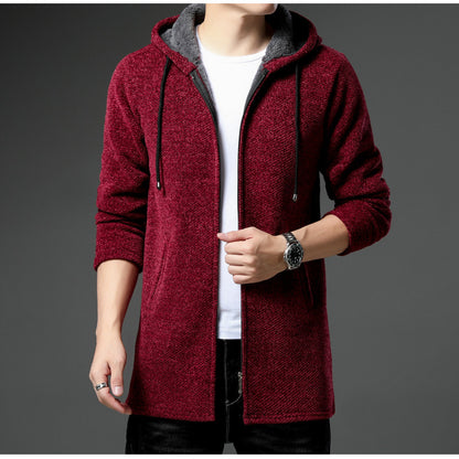 Men's urban leisure jacket with hood Skorter