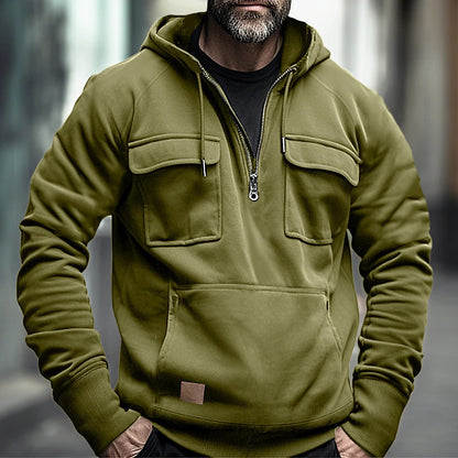 Men's stylish hoodies with practical chest pockets Skorter