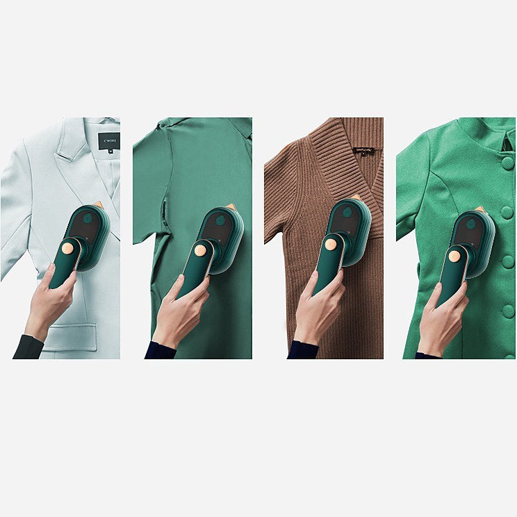 skorter | 2-In-1 Portable Handheld Rotating Garment Steamer