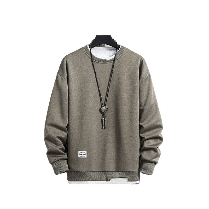 Men's Sporty Long Sleeve Sweater Skorter