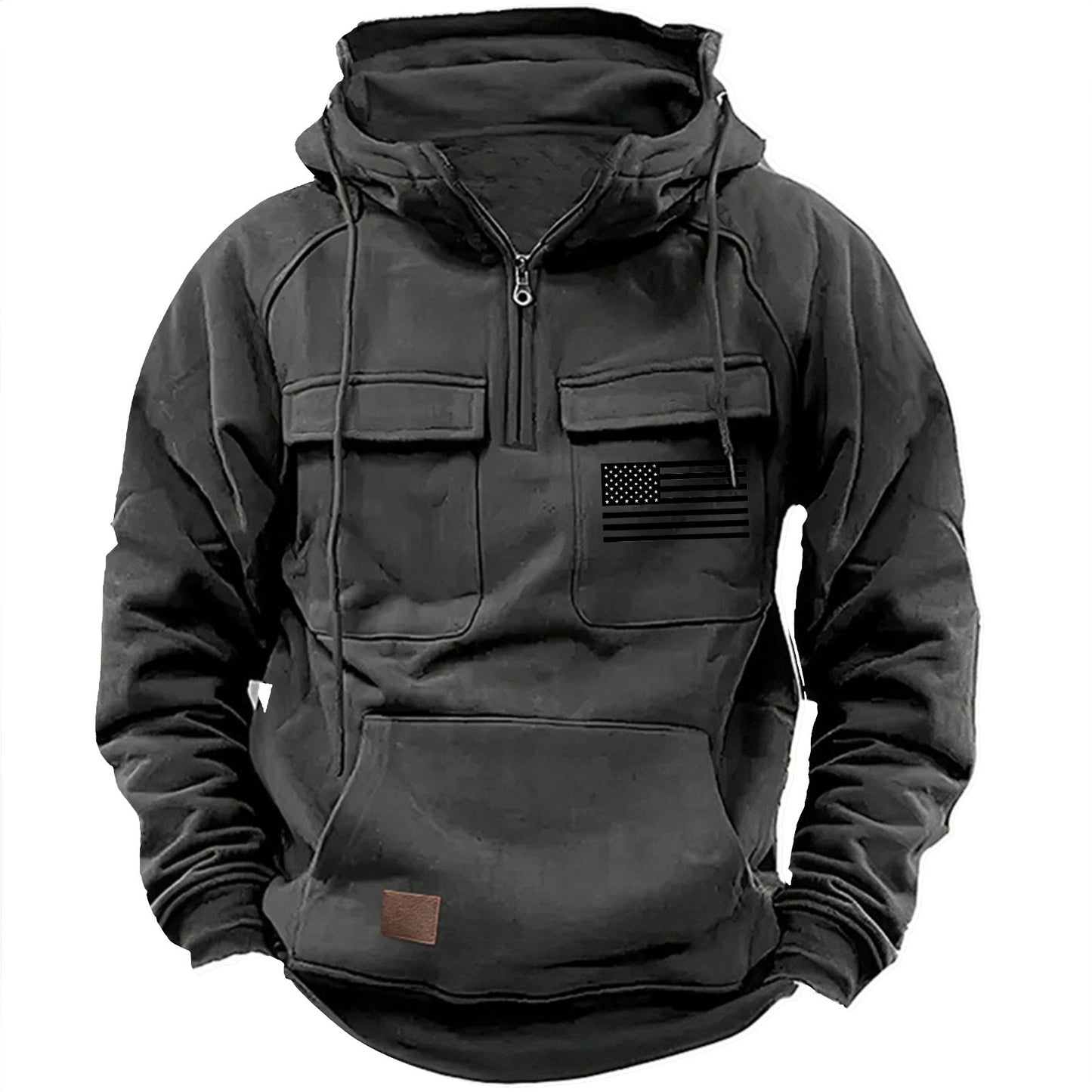 Men's practical hoodies with numerous pockets Skorter