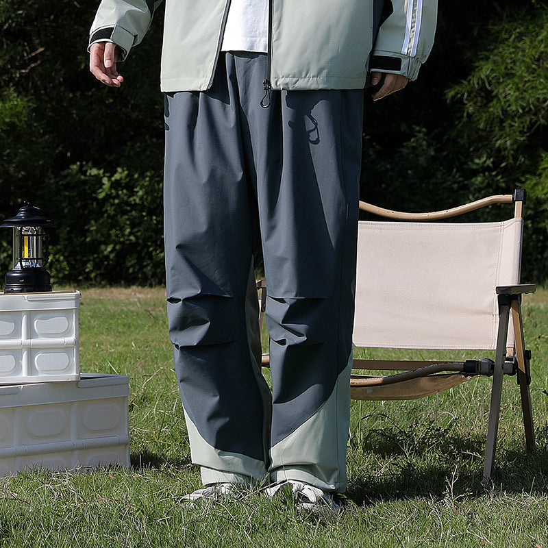 Andningsbara friluftsbyxor för män, skorter