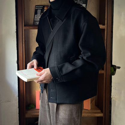 Men's stylish casual jacket with practical cut and pockets Skorter